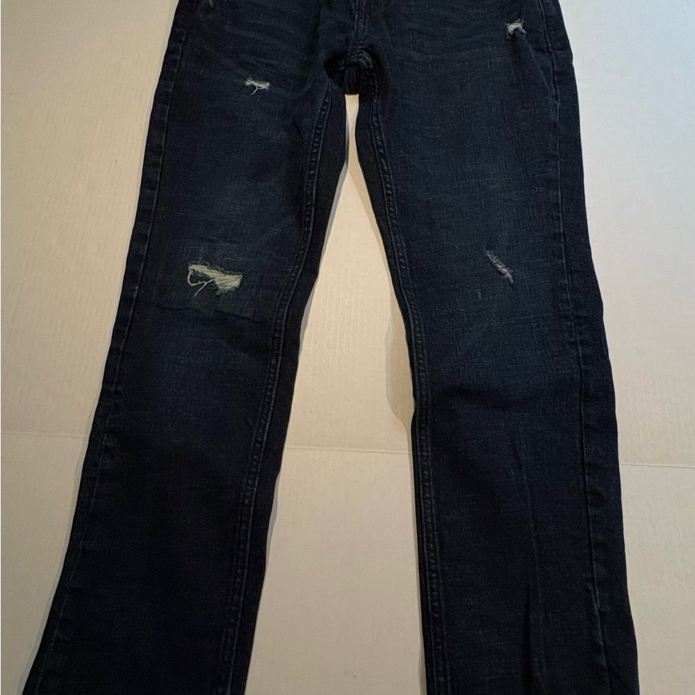 Old Navy Men's Slim Fit Jeans - Dark Blue Built Tough Built in Flex 32x30
